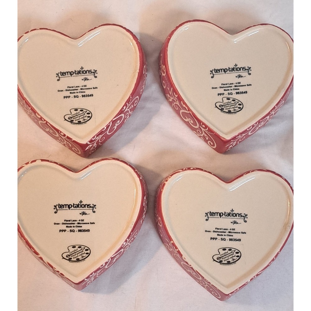 Temp-tations by Tara Floral Lace Romance 5-Piece Baker & Ramekin Set - Picture 10 of 11